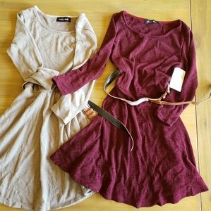 Botique sweater dresses